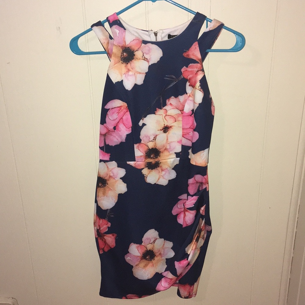 Floral fitted dress